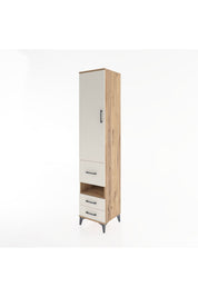 Hyperion Dolap 4 Raflı 3 Çekmeceli Tek Kapaklı 44x44x221 - S61M105V7B