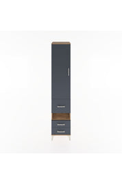 Hyperion Dolap 4 Raflı 3 Çekmeceli Tek Kapaklı 44x44x221 - S61M105V8B