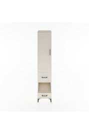 Hyperion Dolap 3 Raflı 2 Çekmeceli Tek Askılı 44x44x221 - S61M106V1B