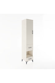 Hyperion Dolap 3 Raflı 2 Çekmeceli Tek Askılı 44x44x221 - S61M106V1B