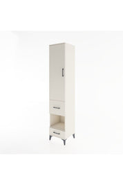 Hyperion Dolap 3 Raflı 2 Çekmeceli Tek Askılı 44x44x221 - S61M106V1B