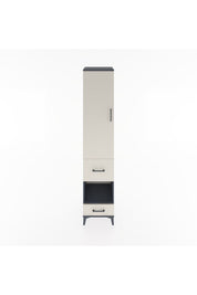 Hyperion Dolap 3 Raflı 2 Çekmeceli Tek Askılı 44x44x221 - S61M106V4B