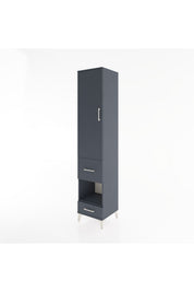 Hyperion Dolap 3 Raflı 2 Çekmeceli Tek Askılı 44x44x221 - S61M106V5B