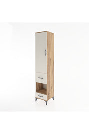Hyperion Dolap 3 Raflı 2 Çekmeceli Tek Askılı 44x44x221 - S61M106V7B
