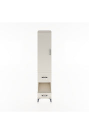 Hyperion Dolap 4 Raflı 2 Çekmeceli Tek Kapaklı 44x44x221 - S61M107V1B