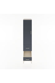 Hyperion Dolap 4 Raflı 2 Çekmeceli Tek Kapaklı 44x44x221 - S61M107V2B