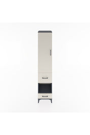 Hyperion Dolap 4 Raflı 2 Çekmeceli Tek Kapaklı 44x44x221 - S61M107V4B