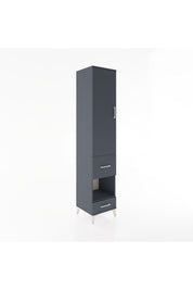 Hyperion Dolap 4 Raflı 2 Çekmeceli Tek Kapaklı 44x44x221 - S61M107V5B