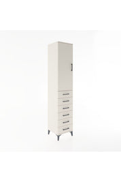 Hyperion Dolap 2 Raflı 6 Çekmeceli Tek Askılı 44x44x221 - S61M108V1B