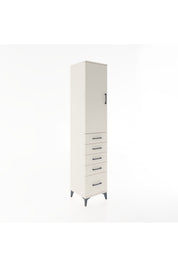 Hyperion Dolap 2 Raflı 5 Çekmeceli Tek Askılı 44x44x221 - S61M110V1B