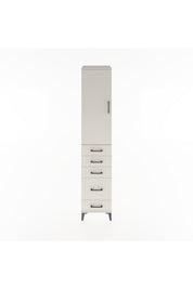 Hyperion Dolap 2 Raflı 5 Çekmeceli Tek Askılı 44x44x221 - S61M112V1B
