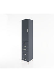 Hyperion Dolap 2 Raflı 5 Çekmeceli Tek Askılı 44x44x221 - S61M112V5B