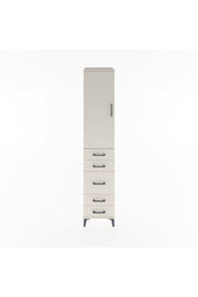 Hyperion Dolap 2 Raflı 5 Çekmeceli Tek Askılı 44x44x221 - S61M114V1B