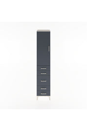 Hyperion Dolap 2 Raflı 5 Çekmeceli Tek Askılı 44x44x221 - S61M114V2B