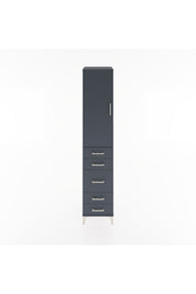 Hyperion Dolap 3 Raflı 5 Çekmeceli Tek Kapaklı 44x44x221 - S61M115V5B