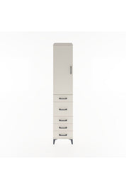 Hyperion Dolap 2 Raflı 5 Çekmeceli Tek Askılı 44x44x221 - S61M116V1B