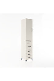 Hyperion Dolap 2 Raflı 5 Çekmeceli Tek Askılı 44x44x221 - S61M116V1B