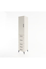 Hyperion Dolap 2 Raflı 5 Çekmeceli Tek Askılı 44x44x221 - S61M116V1B