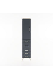 Hyperion Dolap 2 Raflı 5 Çekmeceli Tek Askılı 44x44x221 - S61M116V2B
