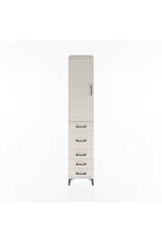Hyperion Dolap 3 Raflı 5 Çekmeceli Tek Kapaklı 44x44x221 - S61M117V1B