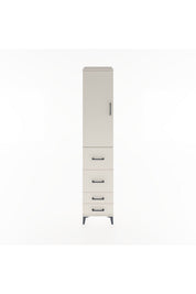 Hyperion Dolap 2 Raflı 4 Çekmeceli Tek Askılı 44x44x221 - S61M120V1B