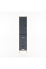 Hyperion Dolap 2 Raflı 4 Çekmeceli Tek Askılı 44x44x221 - S61M120V2B