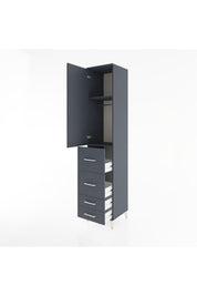 Hyperion Dolap 2 Raflı 4 Çekmeceli Tek Askılı 44x44x221 - S61M120V5B