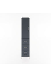 Hyperion Dolap 3 Raflı 4 Çekmeceli Tek Kapaklı 44x44x221 - S61M121V5B