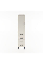Hyperion Dolap 2 Raflı 4 Çekmeceli Tek Askılı 44x44x221 - S61M124V1B