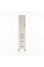 Hyperion Dolap 2 Raflı 4 Çekmeceli Tek Askılı 44x44x221 - S61M126V1B