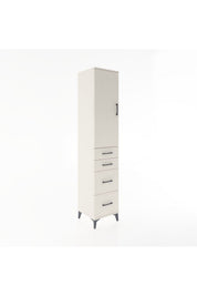Hyperion Dolap 2 Raflı 4 Çekmeceli Tek Askılı 44x44x221 - S61M126V1B