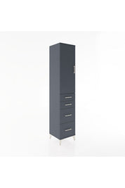 Hyperion Dolap 2 Raflı 4 Çekmeceli Tek Askılı 44x44x221 - S61M126V5B