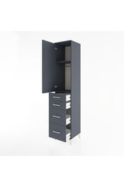 Hyperion Dolap 2 Raflı 4 Çekmeceli Tek Askılı 44x44x221 - S61M126V5B