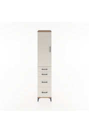 Hyperion Dolap 2 Raflı 4 Çekmeceli Tek Askılı 44x44x221 - S61M126V7B