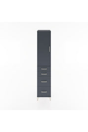 Hyperion Dolap 3 Raflı 4 Çekmeceli Tek Kapaklı 44x44x221 - S61M127V5B