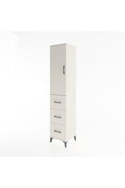 Hyperion Dolap 2 Raflı 3 Çekmeceli Tek Askılı 44x44x221 - S61M128V1B
