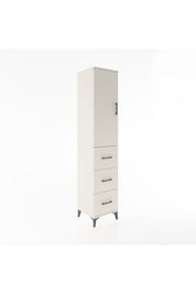 Hyperion Dolap 2 Raflı 3 Çekmeceli Tek Askılı 44x44x221 - S61M128V1B