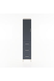 Hyperion Dolap 2 Raflı 3 Çekmeceli Tek Askılı 44x44x221 - S61M128V2B