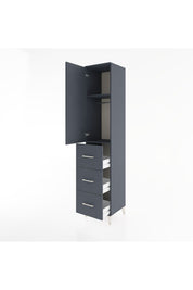 Hyperion Dolap 2 Raflı 3 Çekmeceli Tek Askılı 44x44x221 - S61M128V5B