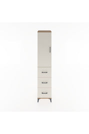 Hyperion Dolap 2 Raflı 3 Çekmeceli Tek Askılı 44x44x221 - S61M128V7B