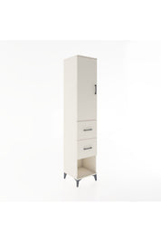 Hyperion Dolap 2 Raflı 2 Çekmeceli Tek Askılı 44x44x221 - S61M130V1B