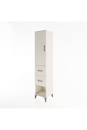 Hyperion Dolap 2 Raflı 2 Çekmeceli Tek Askılı 44x44x221 - S61M130V1B