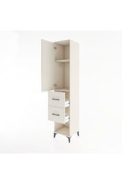 Hyperion Dolap 2 Raflı 2 Çekmeceli Tek Askılı 44x44x221 - S61M130V1B