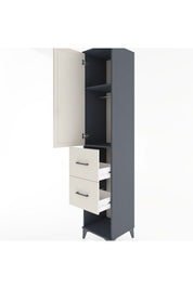 Hyperion Dolap 2 Raflı 2 Çekmeceli Tek Askılı 44x44x221 - S61M130V4B