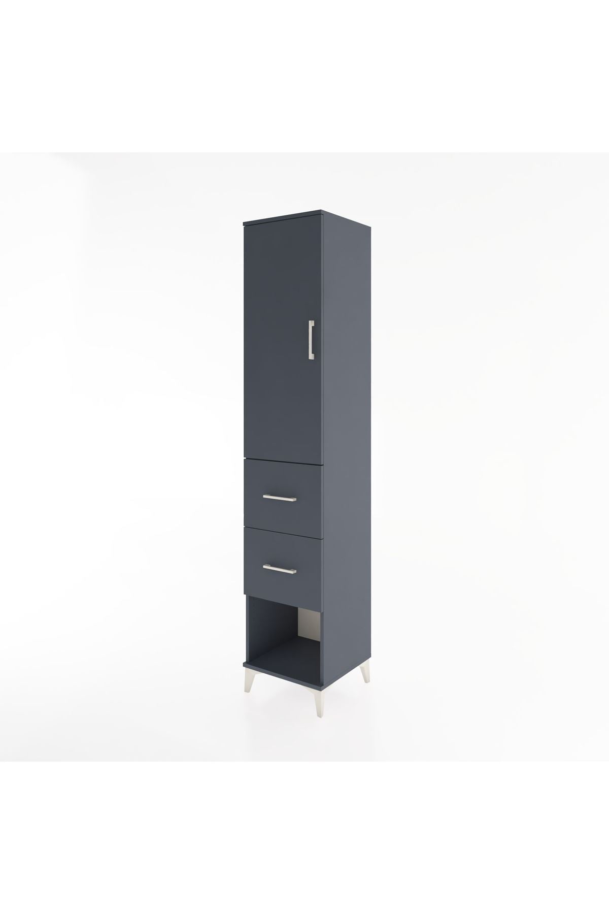 Hyperion Dolap 2 Raflı 2 Çekmeceli Tek Askılı 44x44x221 - S61M130V5B