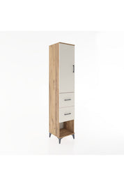 Hyperion Dolap 2 Raflı 2 Çekmeceli Tek Askılı 44x44x221 - S61M130V7B