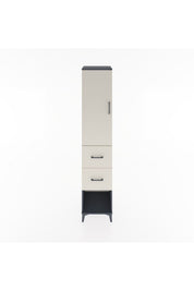Hyperion Dolap 3 Raflı 2 Çekmeceli Tek Kapaklı 44x44x221 - S61M131V4B