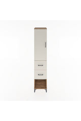Hyperion Dolap 3 Raflı 2 Çekmeceli Tek Kapaklı 44x44x221