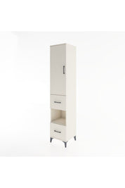 Hyperion Dolap 3 Raflı 2 Çekmeceli Tek Askılı 44x44x221 - S61M132V1B