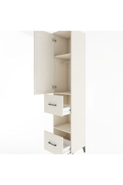 Hyperion Dolap 3 Raflı 2 Çekmeceli Tek Askılı 44x44x221 - S61M132V1B